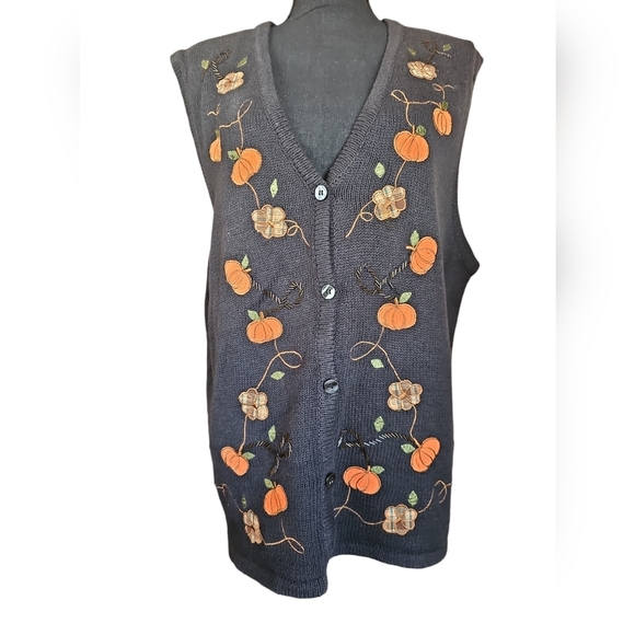 Bobbie Brooks Sweaters - XL Vintage 90s Bobbie Brooks Sweater Vest